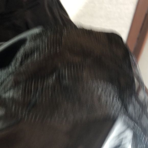 S.L. Fashions Black & Silver Evening Cocktail Party Surplice Dress 10 - Picture 10 of 16